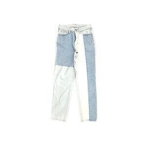 PacSun Mom jean Women's size 23 Two Tone Blue Denim jeans
